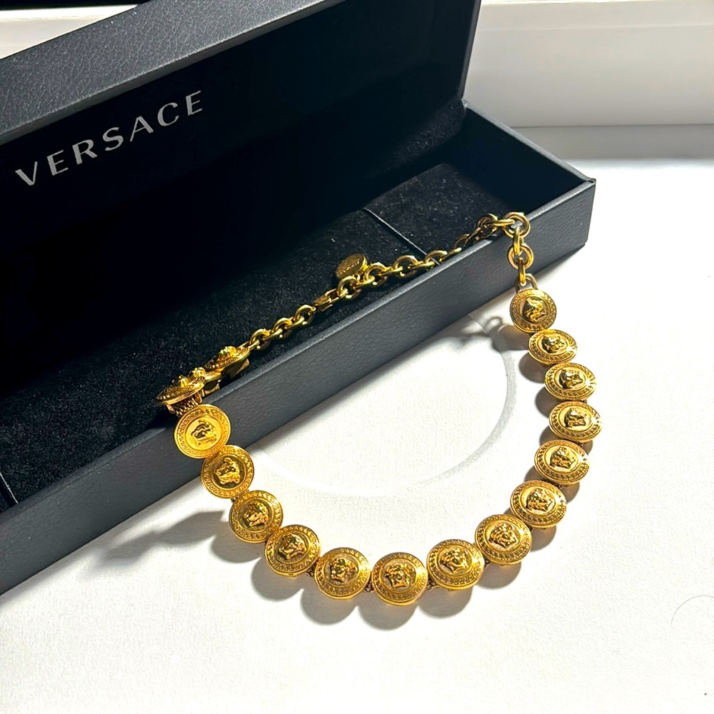 Versace Medusa chocker